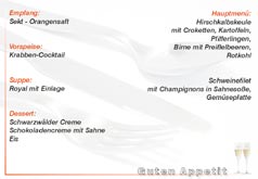 Menükarten